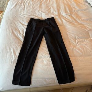 Black Dress Pants with Straight Legs